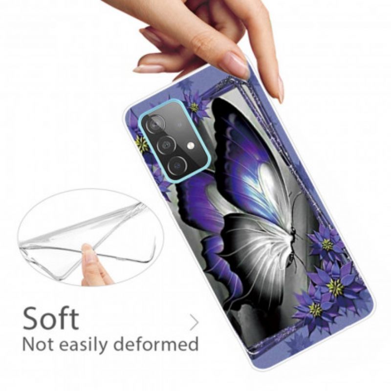 Kuori Samsung Galaxy A32 4G Royal Butterfly