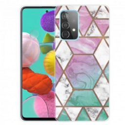 Kuori Samsung Galaxy A32 4G Variable Geometric Marble