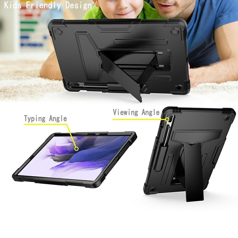 Kuori Samsung Galaxy Tab S7 FE Heavy Duty Taitettava Jalusta