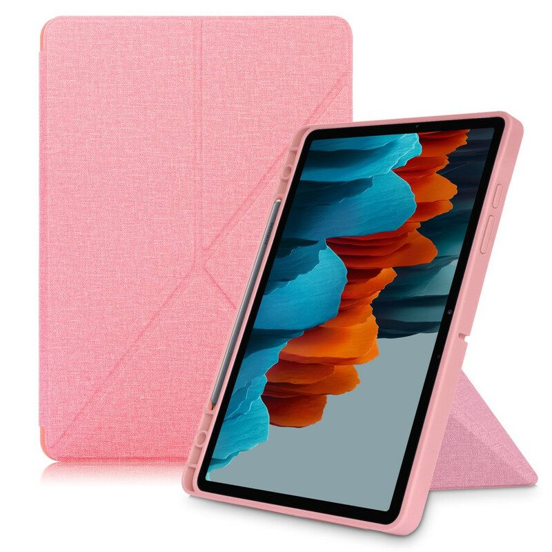 Puhelinkuoret Samsung Galaxy Tab S7 FE Origami Kangasrakenne