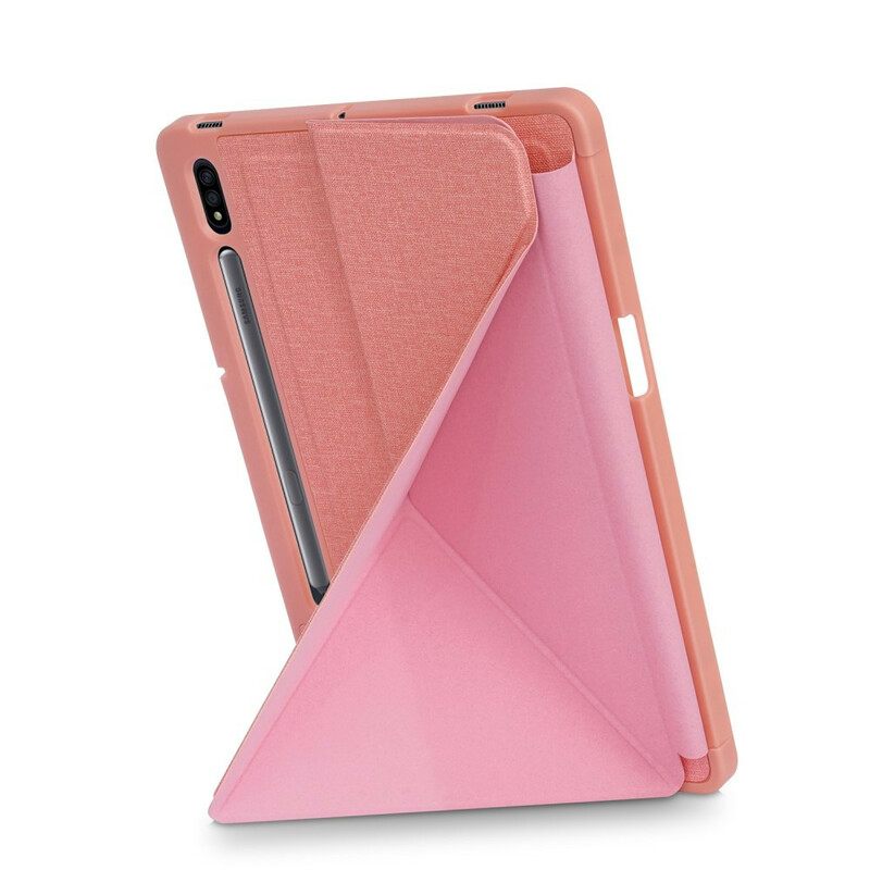 Puhelinkuoret Samsung Galaxy Tab S7 FE Origami Kangasrakenne