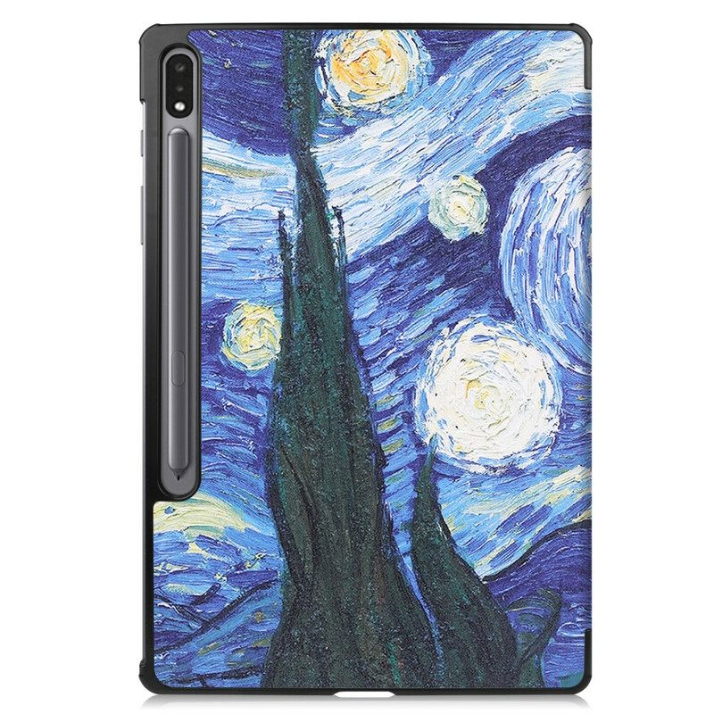 Puhelinkuoret Samsung Galaxy Tab S7 FE Starry Night Kynäpidike