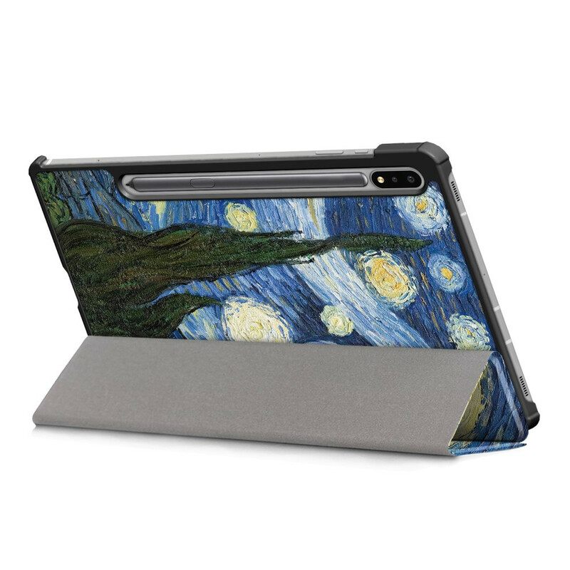 Puhelinkuoret Samsung Galaxy Tab S7 FE Vahvistettu Van Gogh