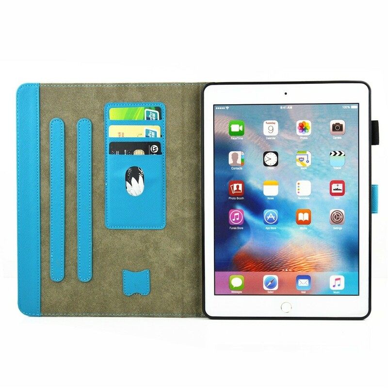 Nahkakotelo iPad 9.7" Owl Junior