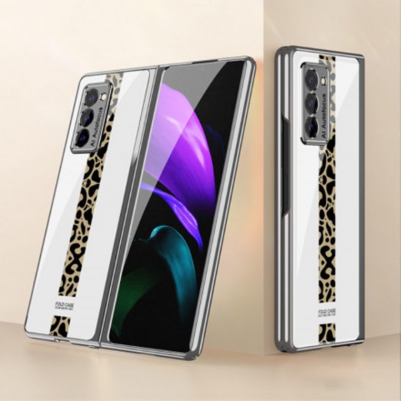 Kuori Samsung Galaxy Z Fold 2 Gkk Leopard Tempered Glass