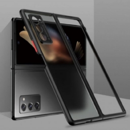 Kuori Samsung Galaxy Z Fold 2 Läpinäkyvät Värilliset Reunat Gkk