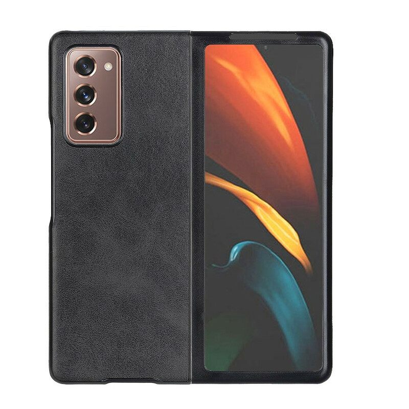 Kuori Samsung Galaxy Z Fold 2 Premium Faux Leather