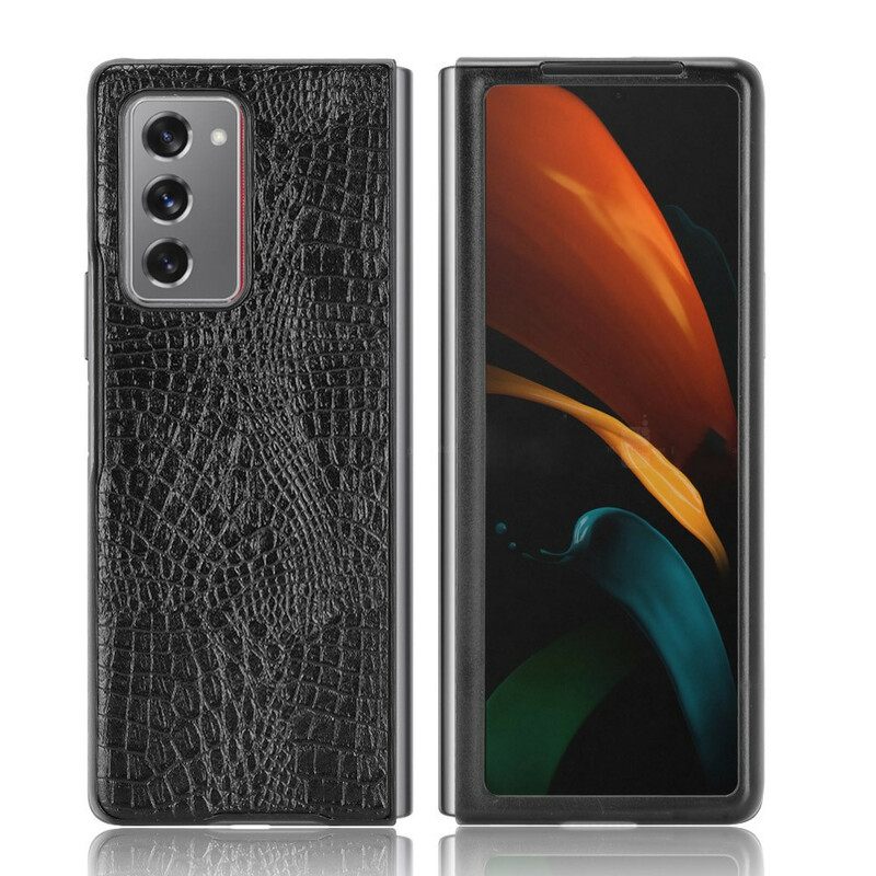 Kuori Samsung Galaxy Z Fold 2 Style Krokotiilin Iho