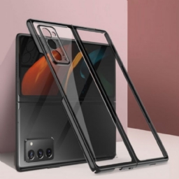 Kuori Samsung Galaxy Z Fold 2 Transparent Metallic Edges Gkk