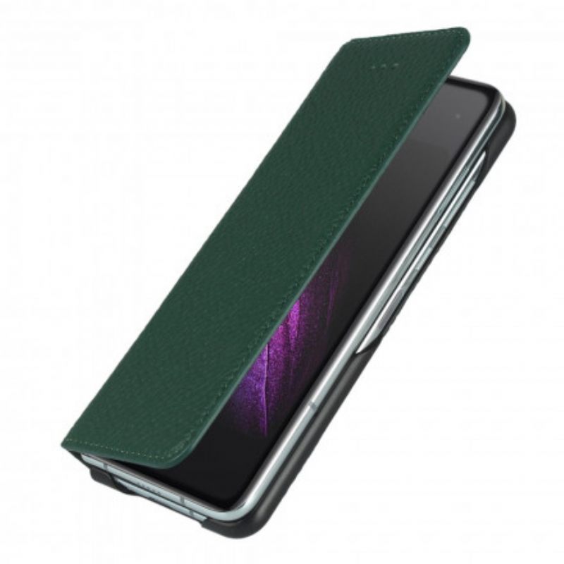 Puhelinkuoret Samsung Galaxy Z Fold 2 Kotelot Flip Aito Litšinahka