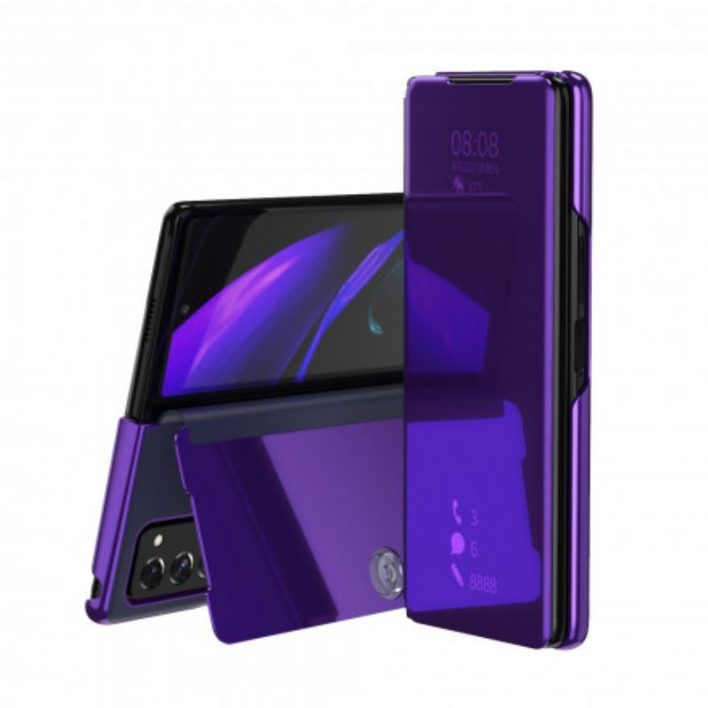 Puhelinkuoret Samsung Galaxy Z Fold 2 Monitoiminen Peiliefekti