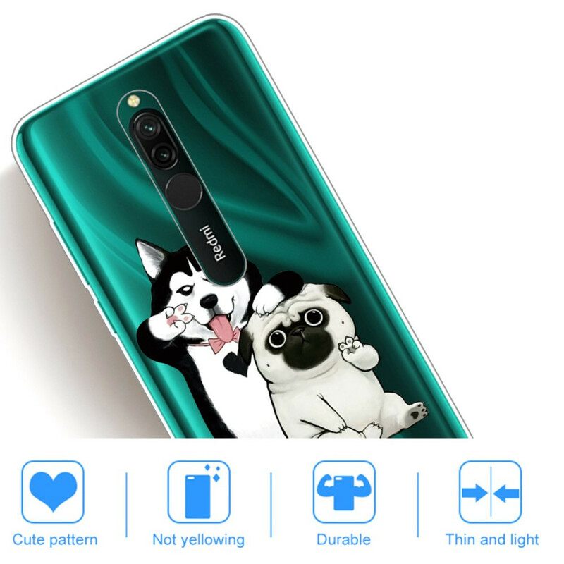 Case Xiaomi Redmi 8 Hauskat Koirat