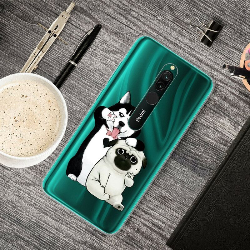 Case Xiaomi Redmi 8 Hauskat Koirat