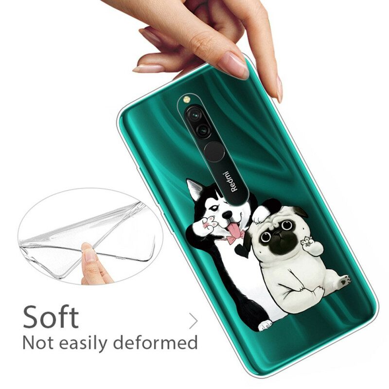 Case Xiaomi Redmi 8 Hauskat Koirat