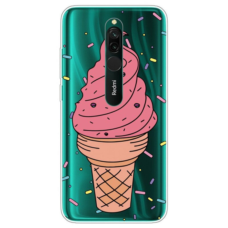 Case Xiaomi Redmi 8 Jäätelö