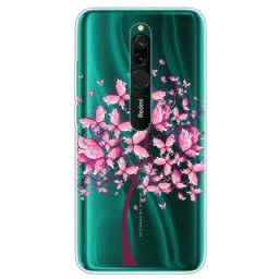 Case Xiaomi Redmi 8 Pink Tree Top