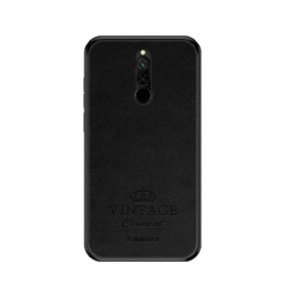 Case Xiaomi Redmi 8 Vintage Leather Effect Pinwuyo