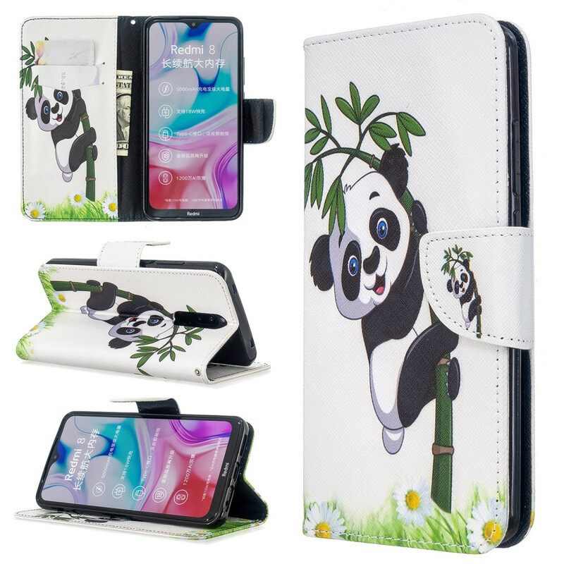 Kotelot Xiaomi Redmi 8 Panda Bamboolla