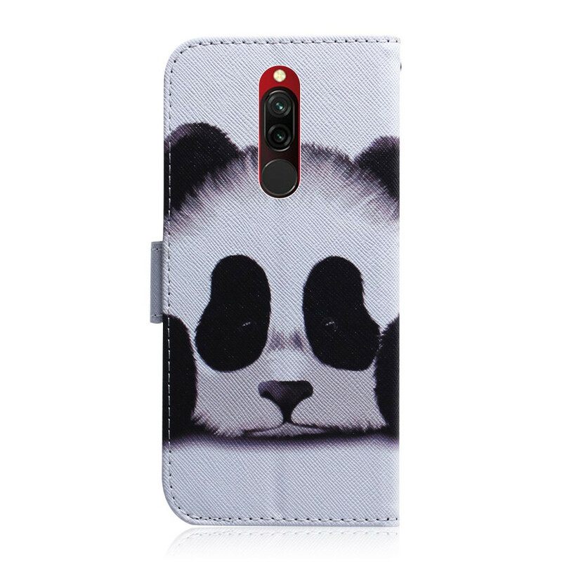 Kotelot Xiaomi Redmi 8 Panda Kasvot