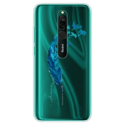 Kuori Xiaomi Redmi 8 Kaunis Sininen Sulka