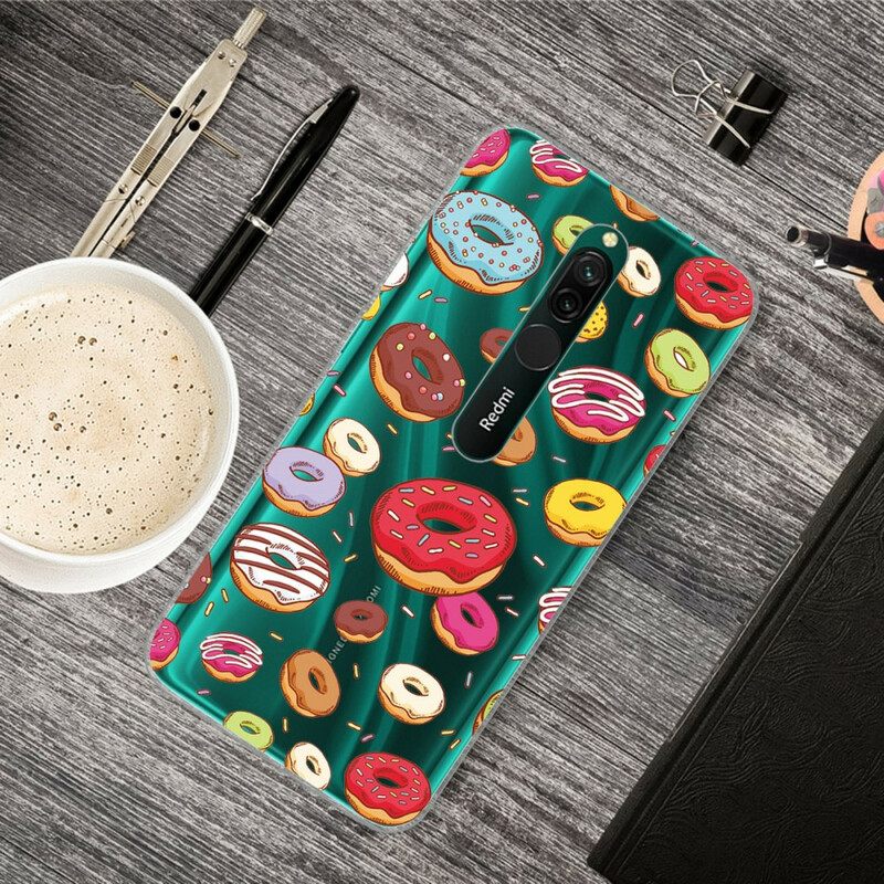 Kuori Xiaomi Redmi 8 Love Donuts