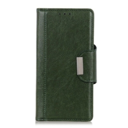 Nahkakotelo Xiaomi Redmi 8 Faux Leather Clasp Elegance