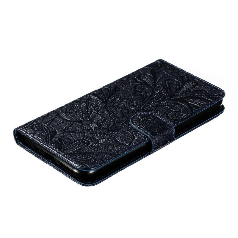 Nahkakotelo Xiaomi Redmi 8 Suojaketju Kuori Tribal Strap Flowers