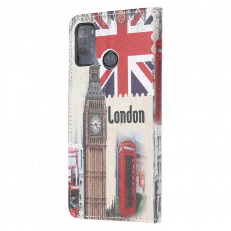 Kotelot Moto G50 London Life