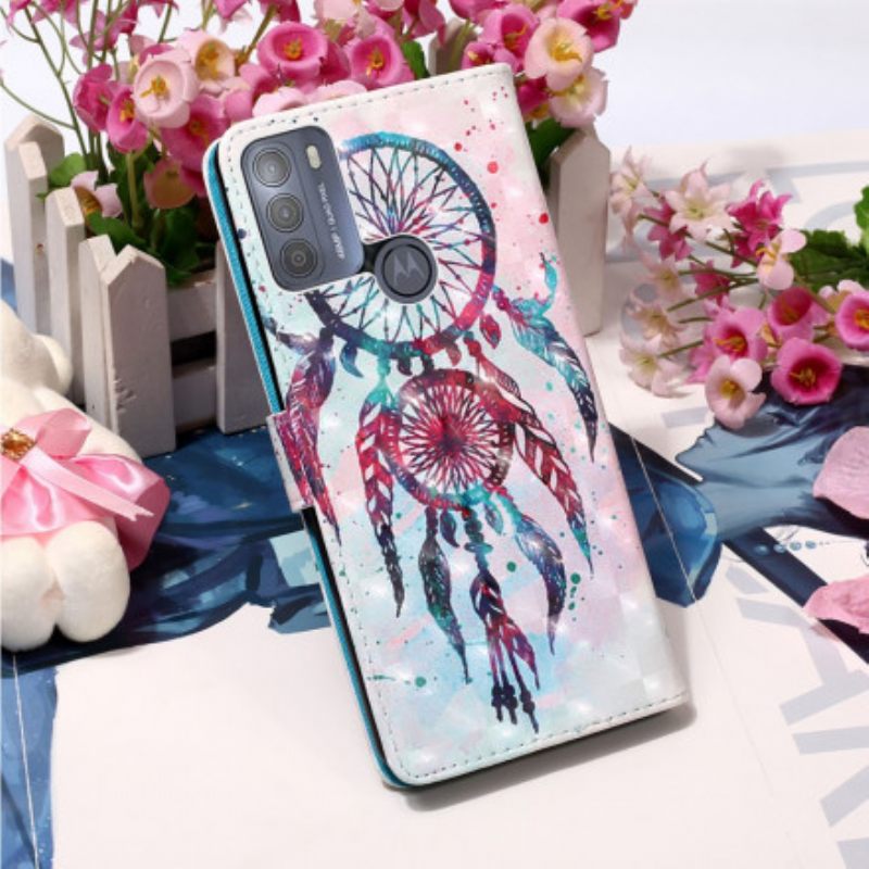 Kotelot Moto G50 Watercolour Dreamcatcher