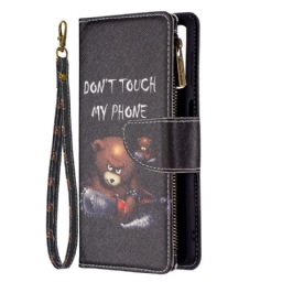 Flip Case Samsung Galaxy M52 5G Evil Bear