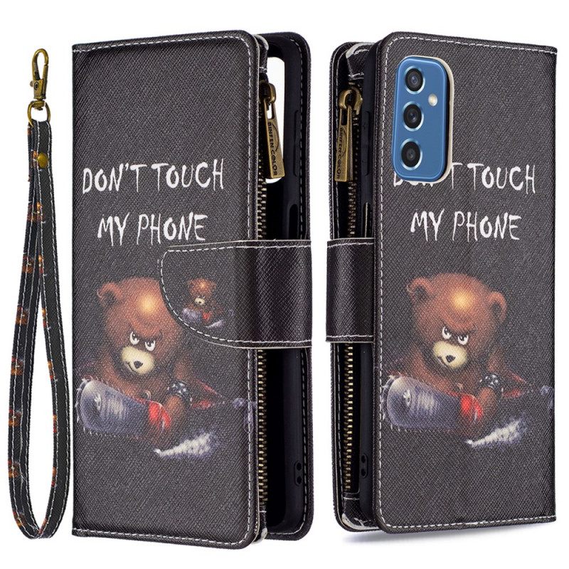 Flip Case Samsung Galaxy M52 5G Evil Bear