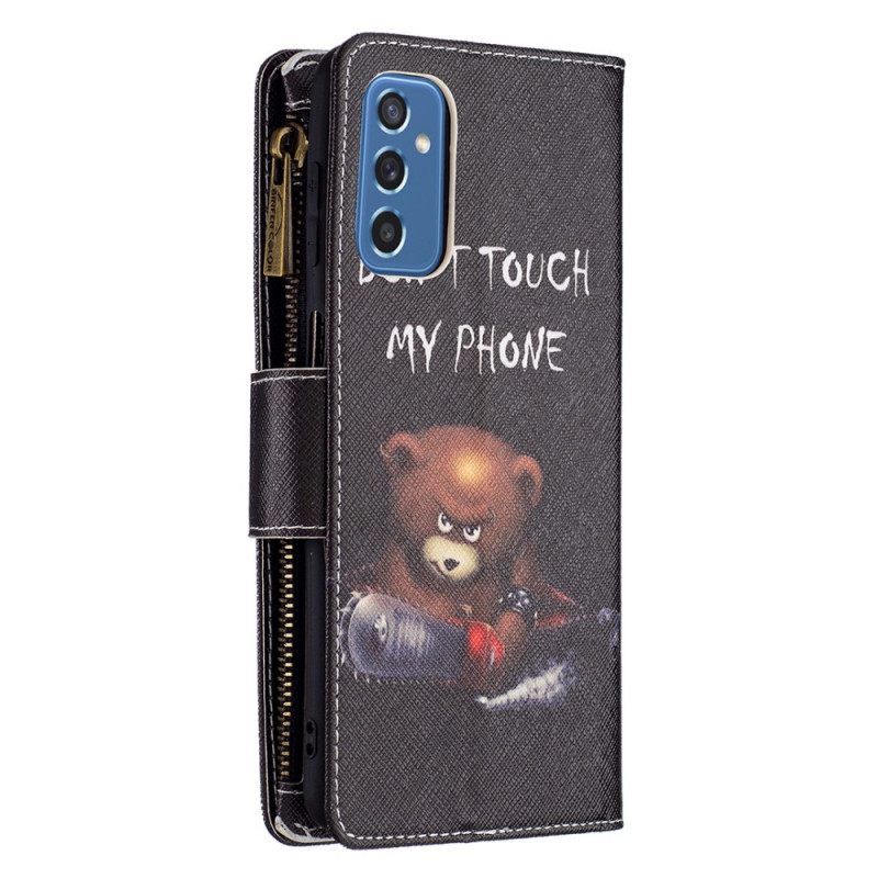 Flip Case Samsung Galaxy M52 5G Evil Bear