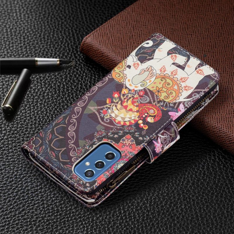 Flip Case Samsung Galaxy M52 5G Hindu Elefantti