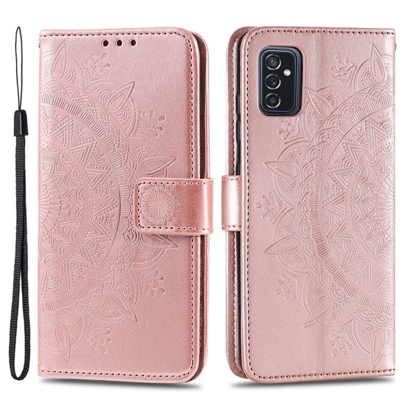 Flip Case Samsung Galaxy M52 5G Mandala Sun