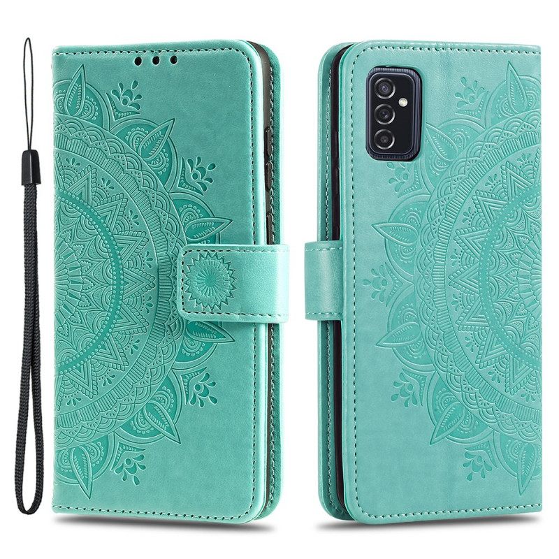 Flip Case Samsung Galaxy M52 5G Mandala Sun