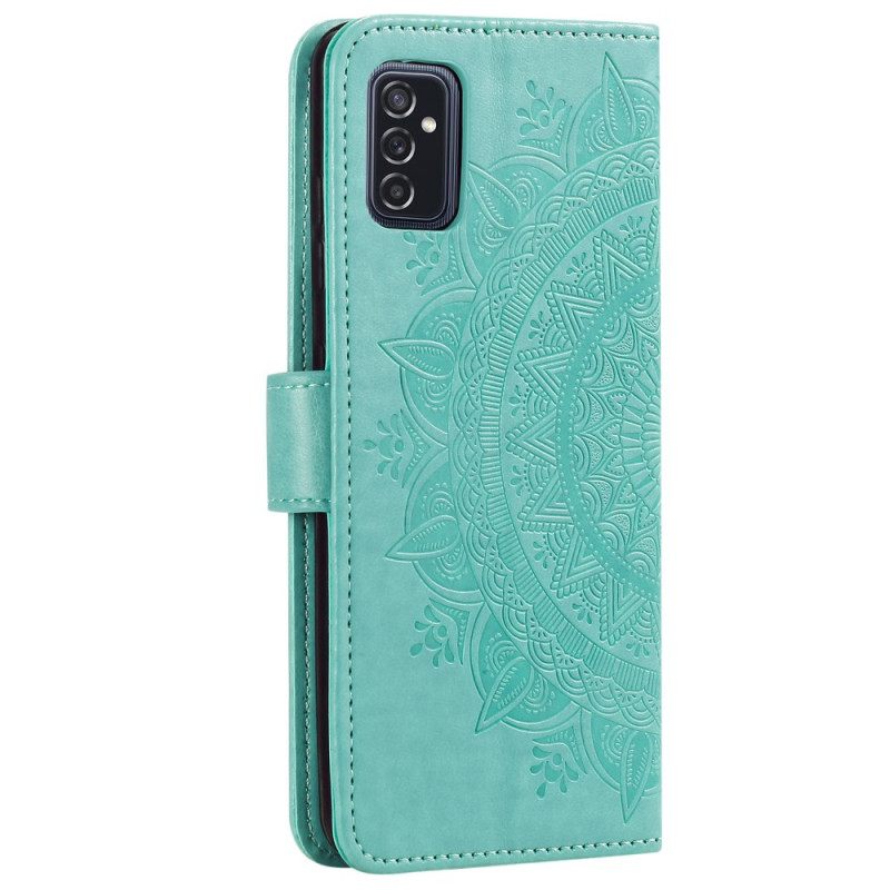 Flip Case Samsung Galaxy M52 5G Mandala Sun