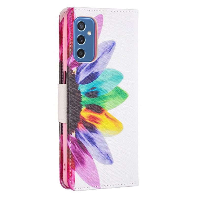 Kotelot Samsung Galaxy M52 5G Flower