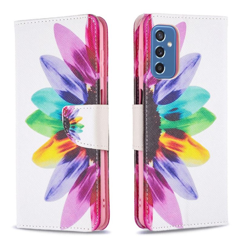 Kotelot Samsung Galaxy M52 5G Flower