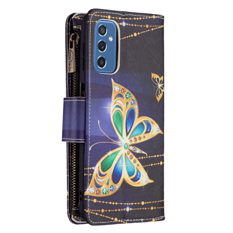 Kotelot Samsung Galaxy M52 5G Glow In The Dark Butterfly