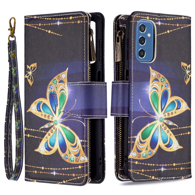 Kotelot Samsung Galaxy M52 5G Glow In The Dark Butterfly