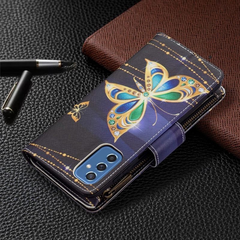 Kotelot Samsung Galaxy M52 5G Glow In The Dark Butterfly