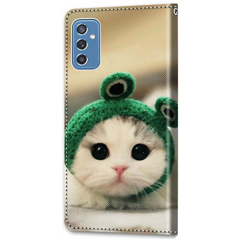 Kotelot Samsung Galaxy M52 5G Kitten Bonnetissa