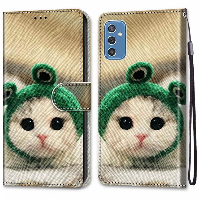 Kotelot Samsung Galaxy M52 5G Kitten Bonnetissa