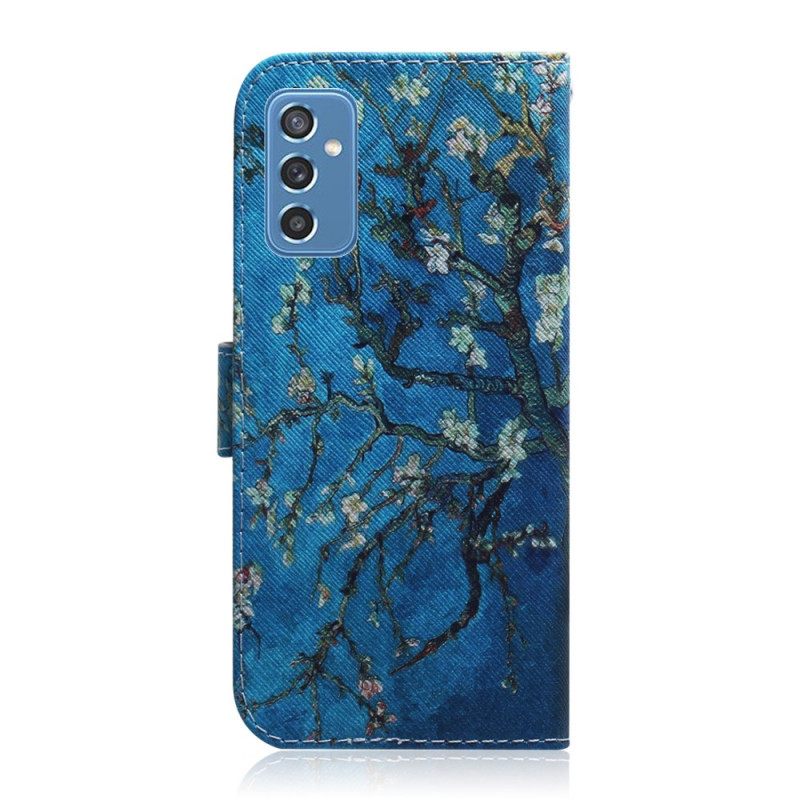 Kotelot Samsung Galaxy M52 5G Midnight Lily Of The Valley