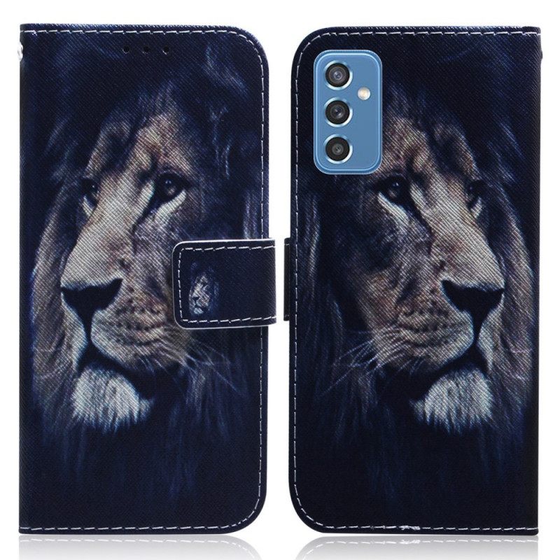 Kotelot Samsung Galaxy M52 5G Midnight Lion