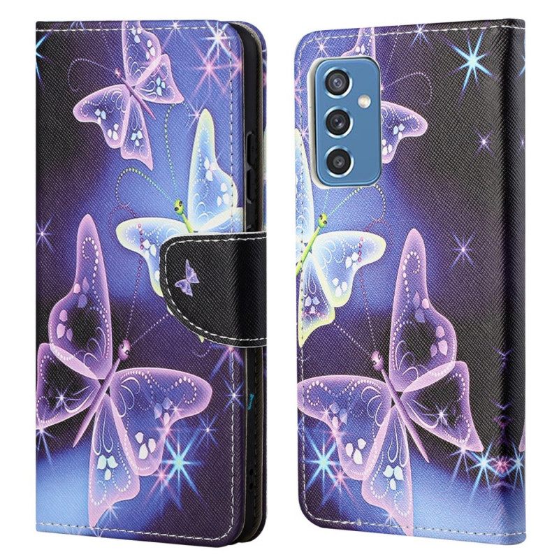 Kotelot Samsung Galaxy M52 5G Modern Butterfly