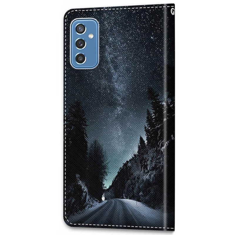 Kotelot Samsung Galaxy M52 5G Mountain Road