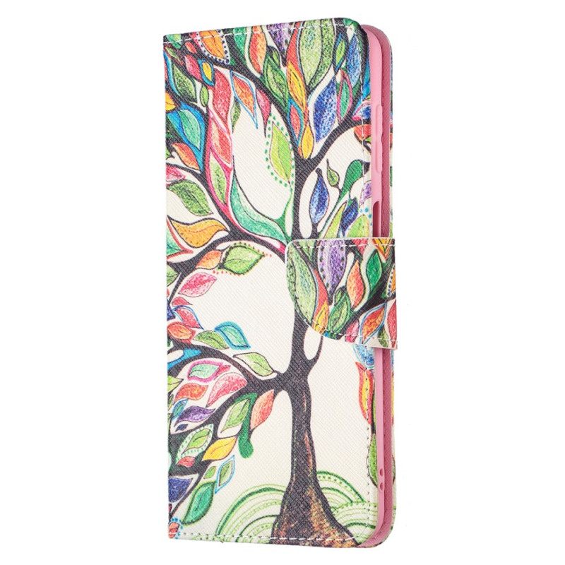 Kotelot Samsung Galaxy M52 5G Rainbow Tree