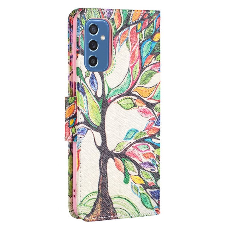 Kotelot Samsung Galaxy M52 5G Rainbow Tree