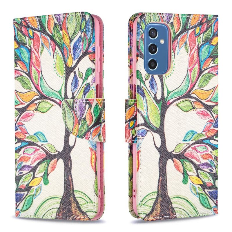 Kotelot Samsung Galaxy M52 5G Rainbow Tree